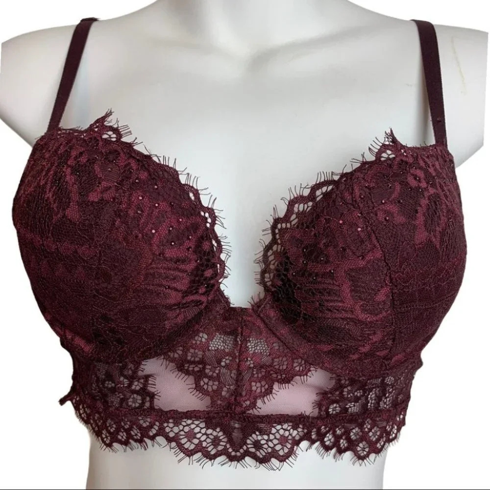 La SENZA Beyond Sexy Classic Plunge  Lace 34A